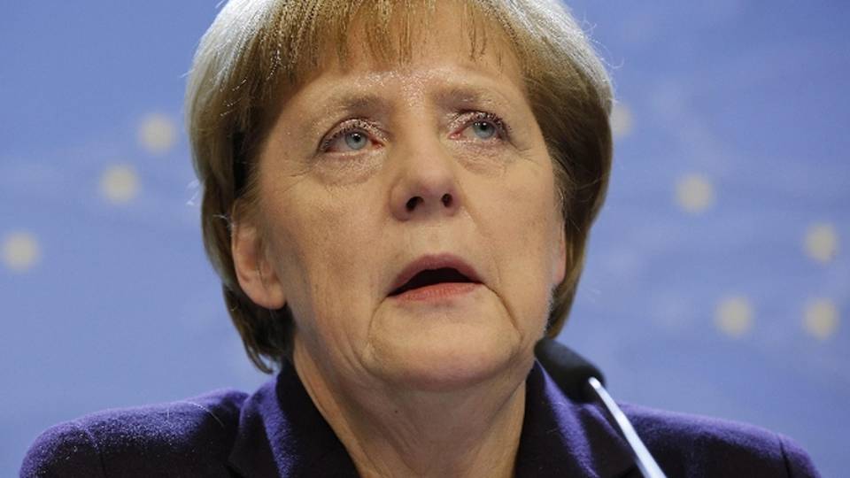 Merkel,no a nuovo taglio debito Grecia Merkel,no a nuovo taglio debito Grecia