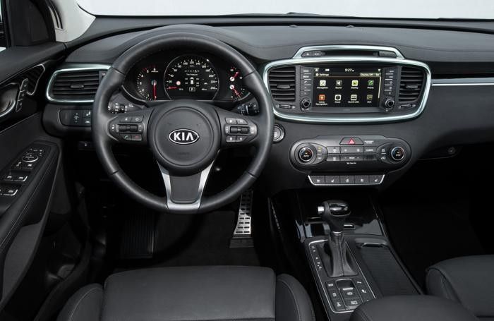 Il cruscotto della nuova Kia Sorento Il cruscotto della nuova Kia Sorento