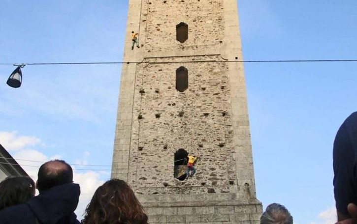 “Street climbing” a Sondrio Tutta la città per arrampicarsi