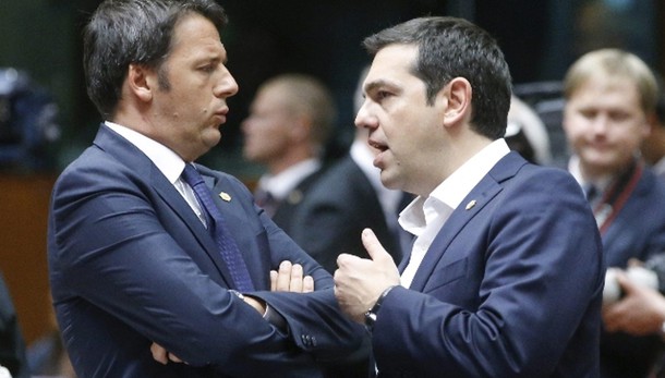 Colloquio telefonico Renzi-Tsipras