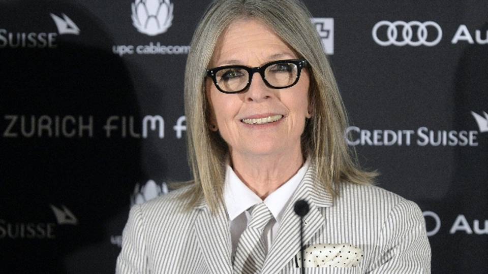 Diane Keaton nel Papa tv di Sorrentino Diane Keaton nel Papa tv di Sorrentino