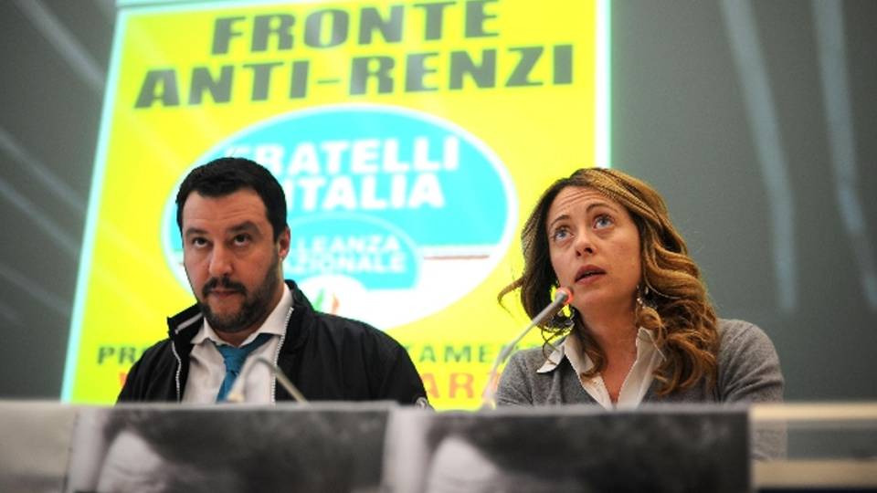 Lega-FdI, lavoro per alternativa a Renzi Lega-FdI, lavoro per alternativa a Renzi