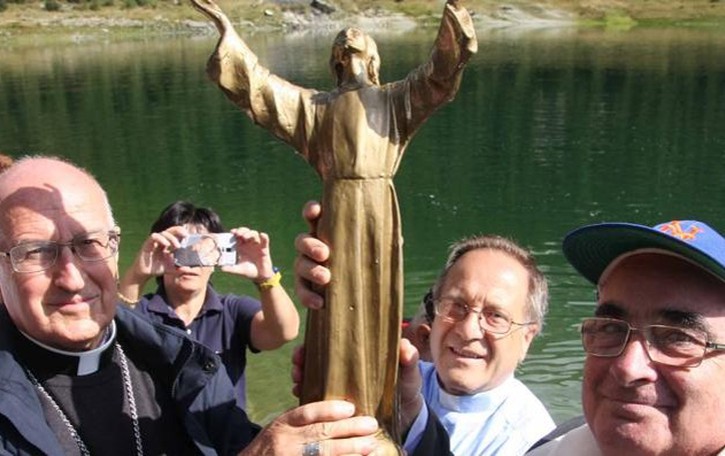 Al lago Palù l’appello del vescovo Coletti per la Custodia del Creato