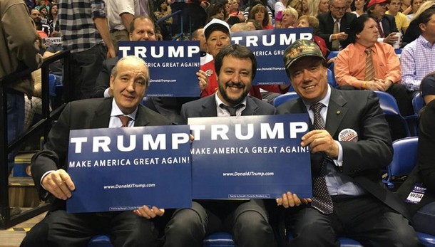 Incontro Salvini-Trump a Filadelfia