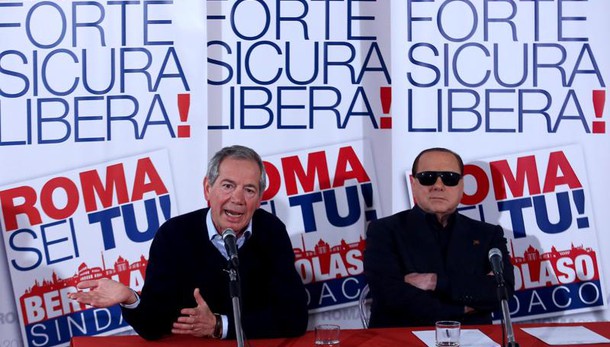 Bertolaso, totale appoggio da Berlusconi