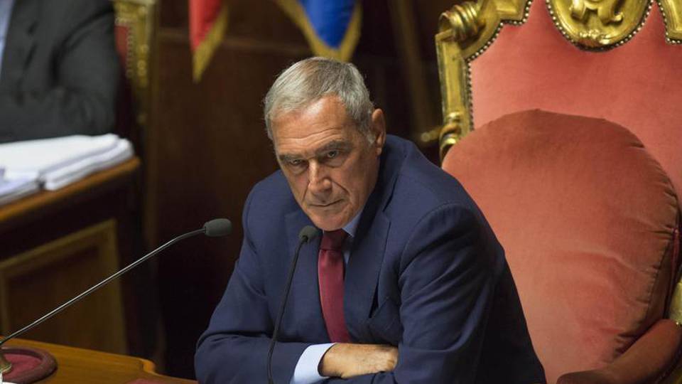 Ciampi: Grasso, Salvini come sciacallo Ciampi: Grasso, Salvini come sciacallo