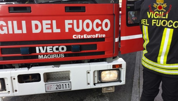 Crolla palazzina in centro a Roma