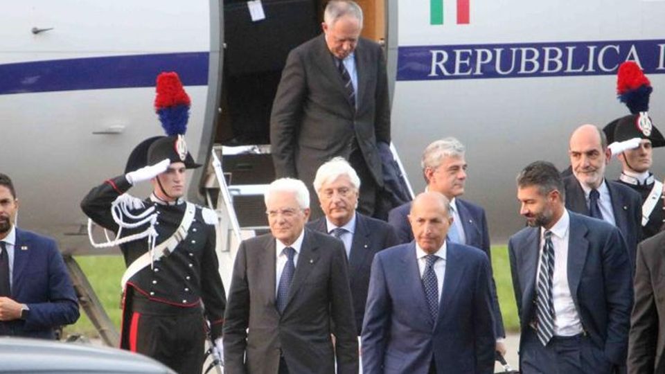 Attesa finita, Mattarella in Valtellina Attesa finita, Mattarella in Valtellina