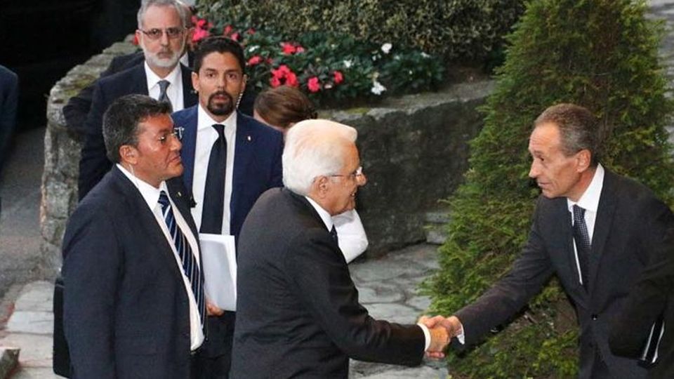 Sondrio accoglie Mattarella Sondrio accoglie Mattarella