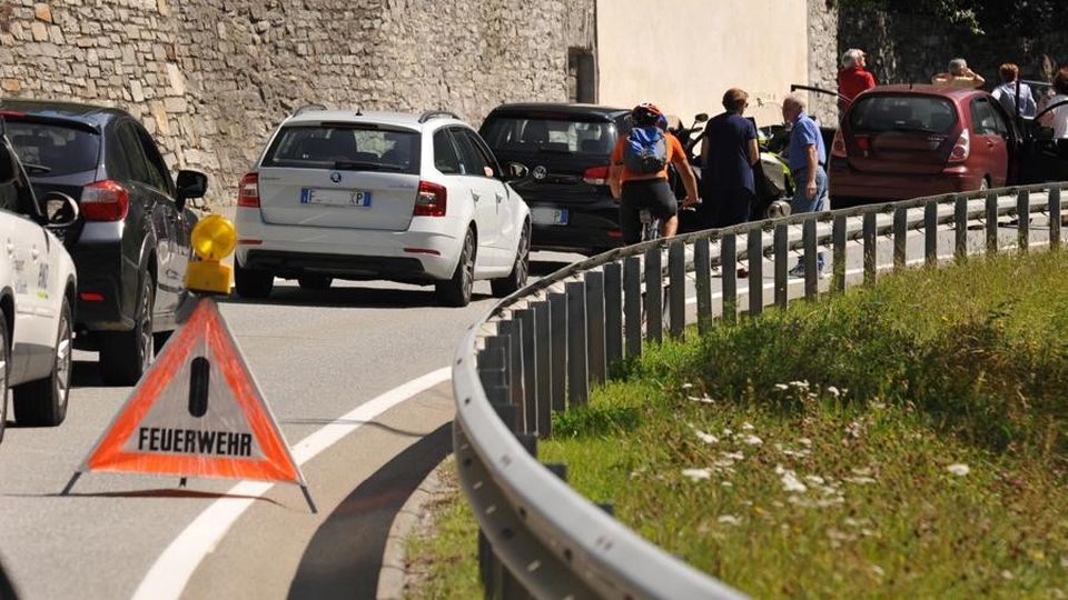 Riaperta la strada di Bondo dopo tre mesi dalla frana Riaperta la strada di Bondo dopo tre mesi dalla frana