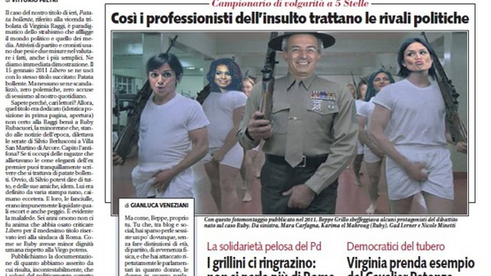 Libero replica a M5S: Pistola fumanti Libero replica a M5S: Pistola fumanti