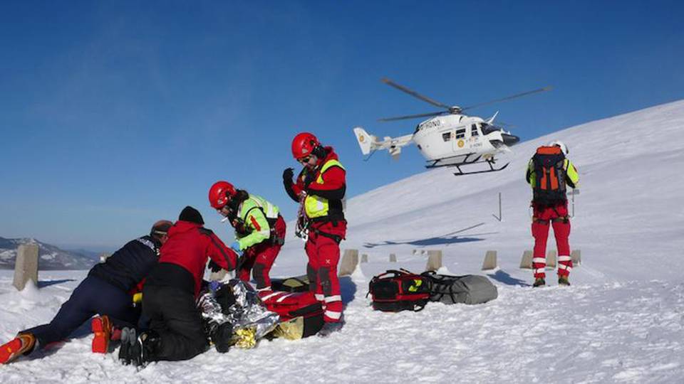 Valanga nel Cuneese, un morto Valanga nel Cuneese, un morto