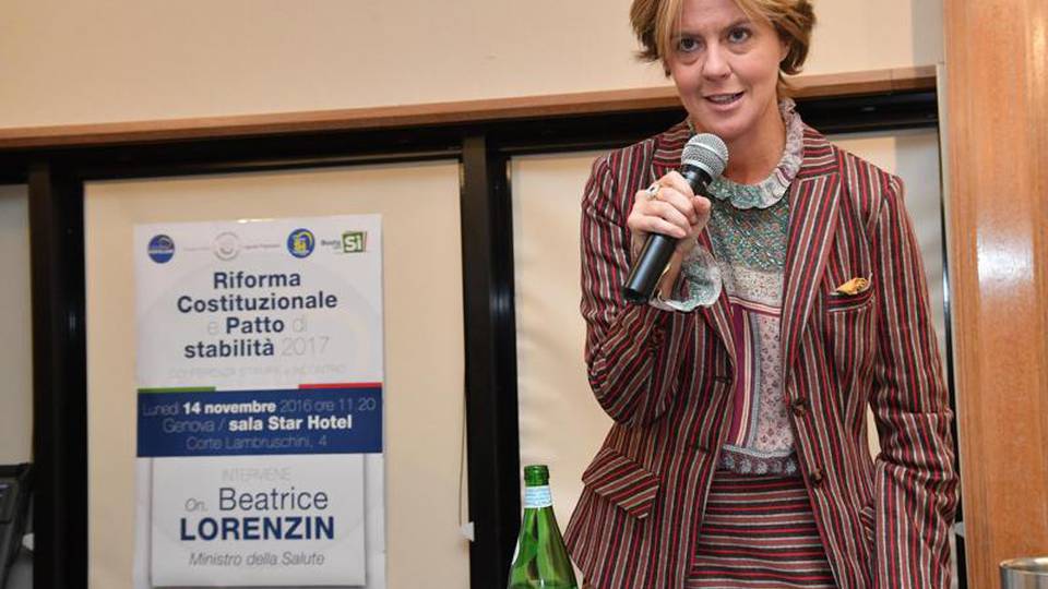Lorenzin: premio coalizione è via giusta Lorenzin: premio coalizione è via giusta
