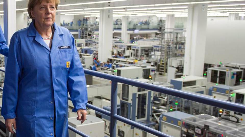 Germania,giù produzione industriale Germania,giù produzione industriale
