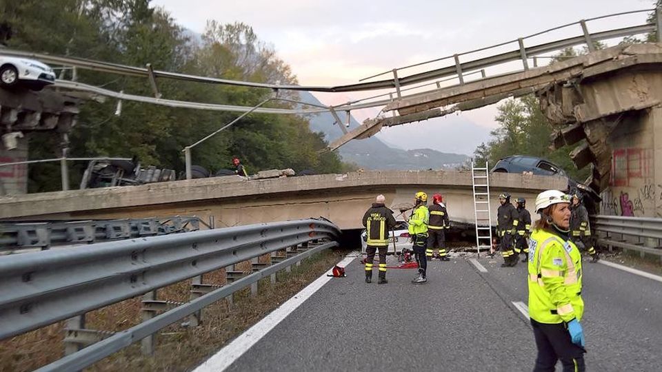 Il crollo del ponte come in Brianza: Roma: «Troppa incuria, tutti responsabili» Il crollo del ponte come in Brianza: Roma: «Troppa incuria, tutti responsabili»