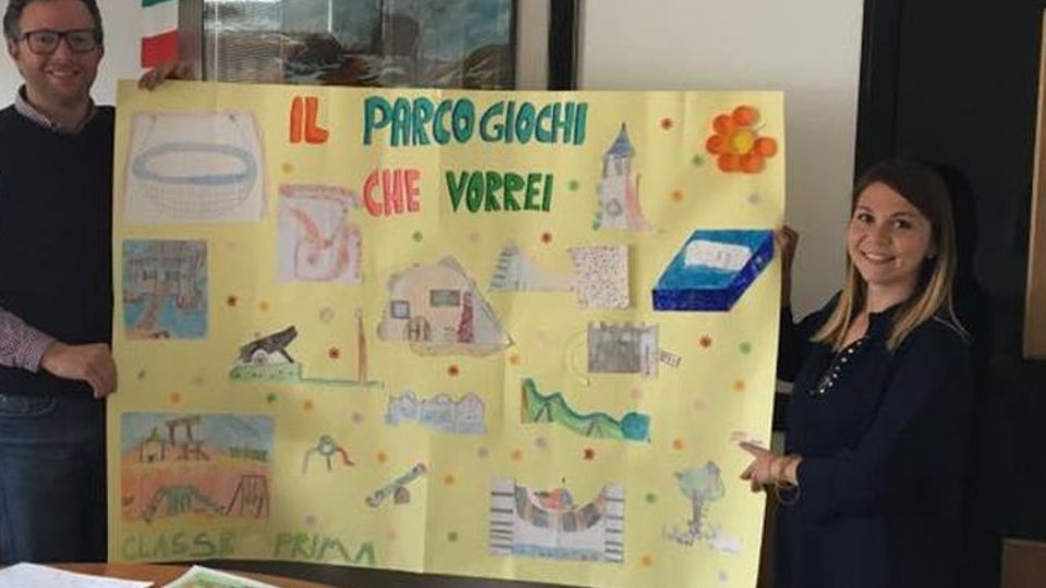 Il parco giochi sarà ampliato, seguendo le idee dei bambini Il parco giochi sarà ampliato, seguendo le idee dei bambini