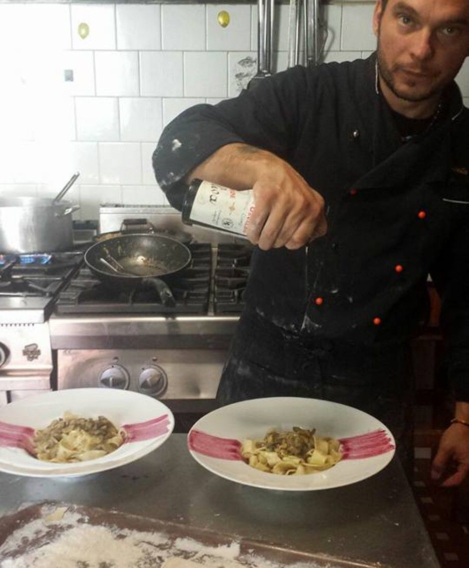 Plinio Bossio in cucina Plinio Bossio in cucina