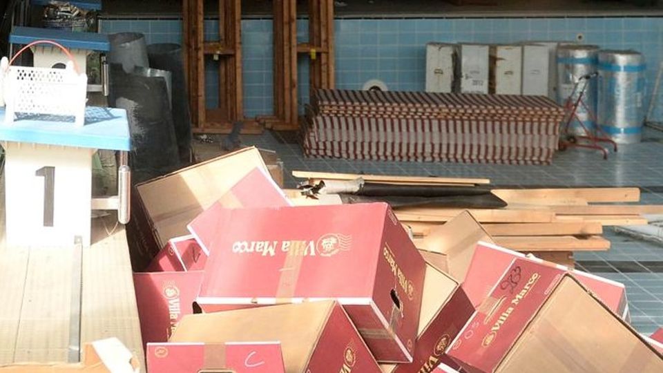 Ex piscina, i lavori sono più vicini Ex piscina, i lavori sono più vicini