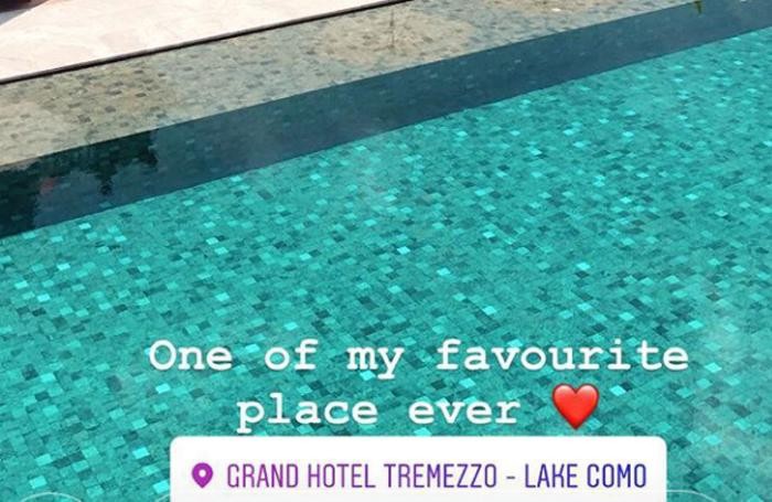Valentina Ferragni Grand Hotel Tremezzo