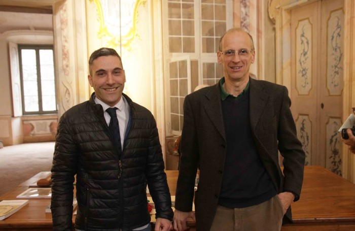 I candidati sindaco Andrea Ruggeri e Alberto Gavazzi