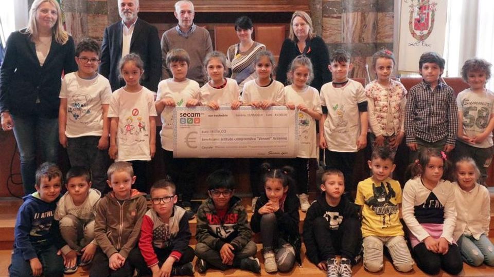 Concorso Secam, premiate le scuole Concorso Secam, premiate le scuole