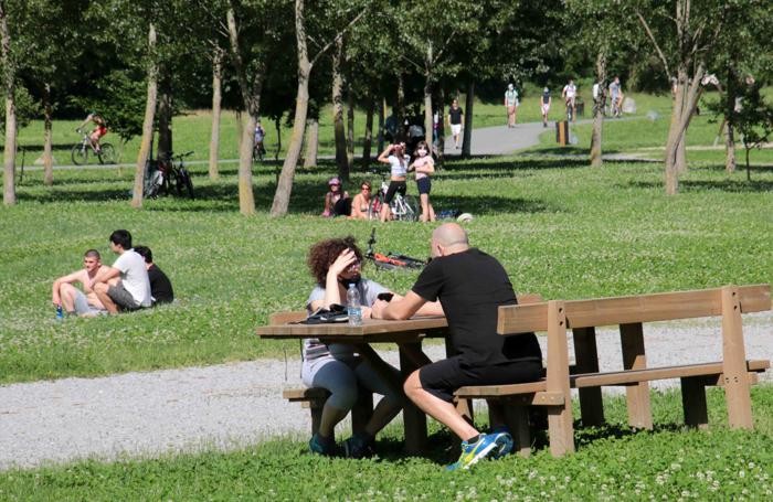 Sondrio Coronavirus fase due domenica al Parco Bartesaghi