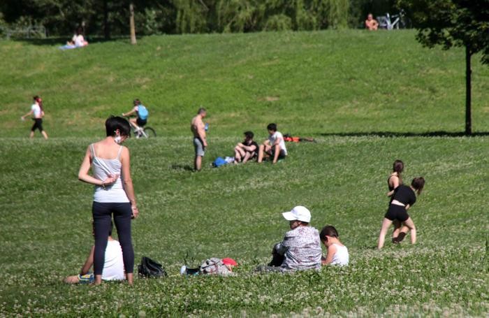 Sondrio Coronavirus fase due domenica al Parco Bartesaghi
