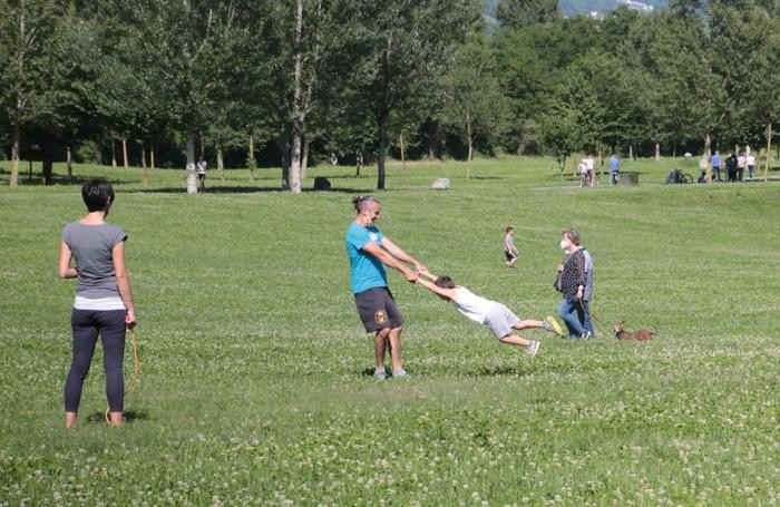 Sondrio Coronavirus fase due domenica al Parco Bartesaghi