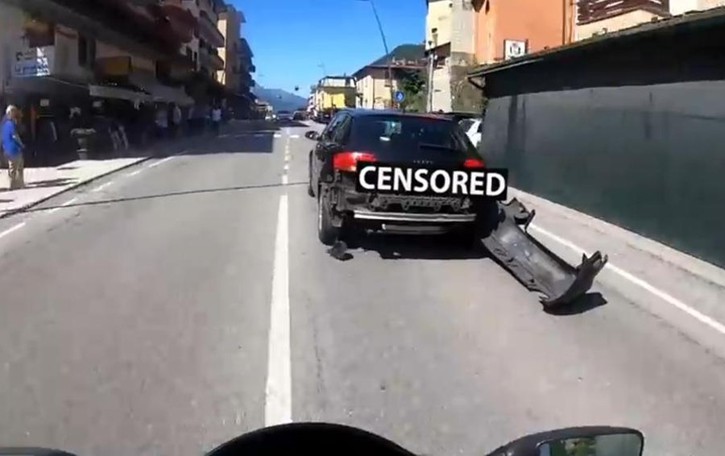Speronò motociclista Un video lo ha inchiodato