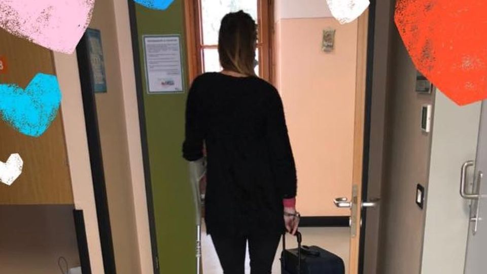 La maestra batte il Covid: «Che fatica, grazie a tutti» La maestra batte il Covid: «Che fatica, grazie a tutti»