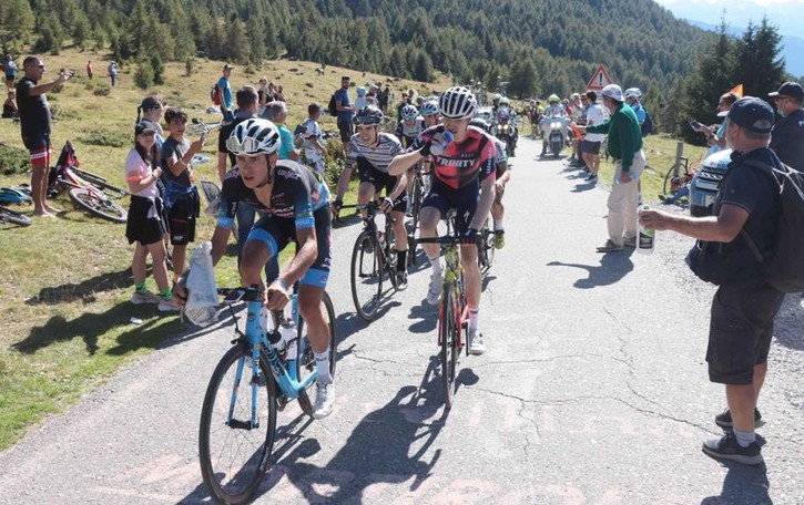 Il Giro d’Italia Under 23 sposa la Valtellina