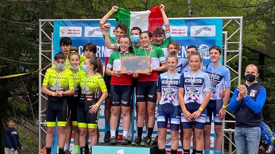 Melavi Tirano Bike da applausi È campione d’Italia nella staffetta Melavi Tirano Bike da applausi È campione d’Italia nella staffetta