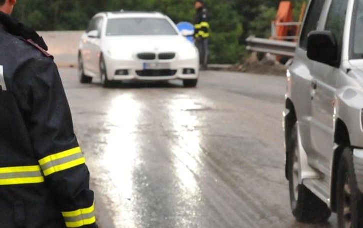 Frana a Chiavenna Pista provvisoria in attesa dei lavori