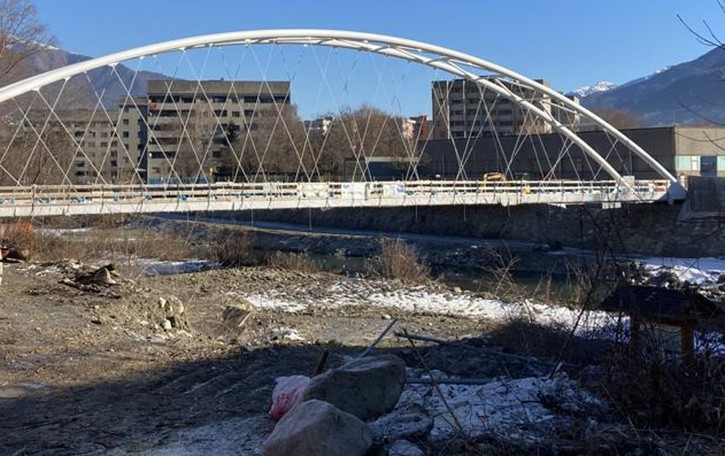 Ponte sul Mallero Riprendono i lavori dopo mesi di stop