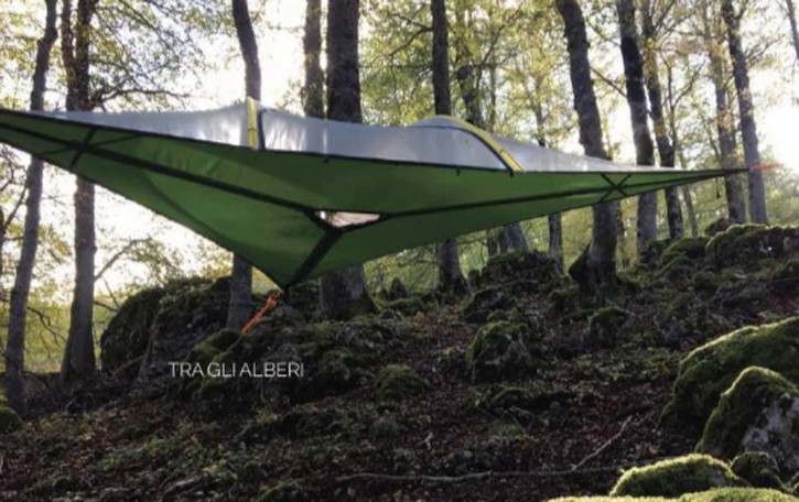 Triangia a tutta natura Il camping è sugli alberi