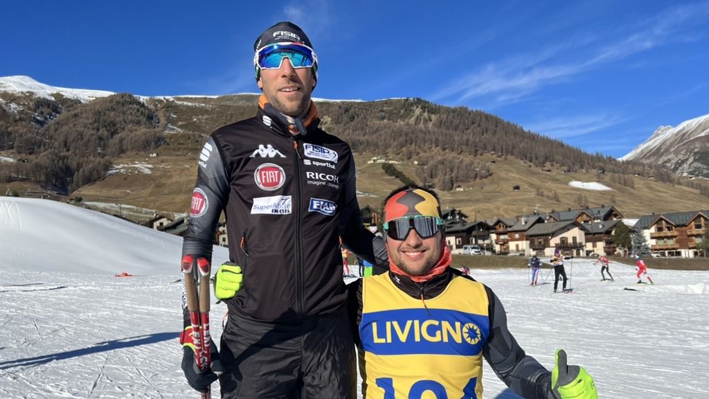 Nazionale paralimpica sull’anello di Livigno Nazionale paralimpica sull’anello di Livigno