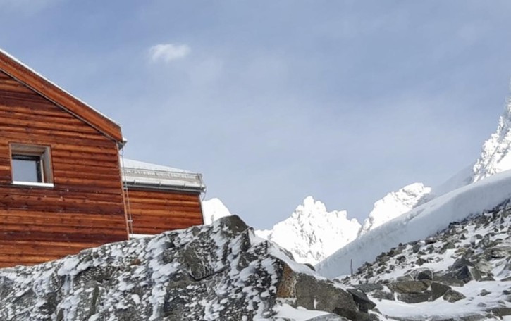 Scialpinista grave Ferito sul Bernina