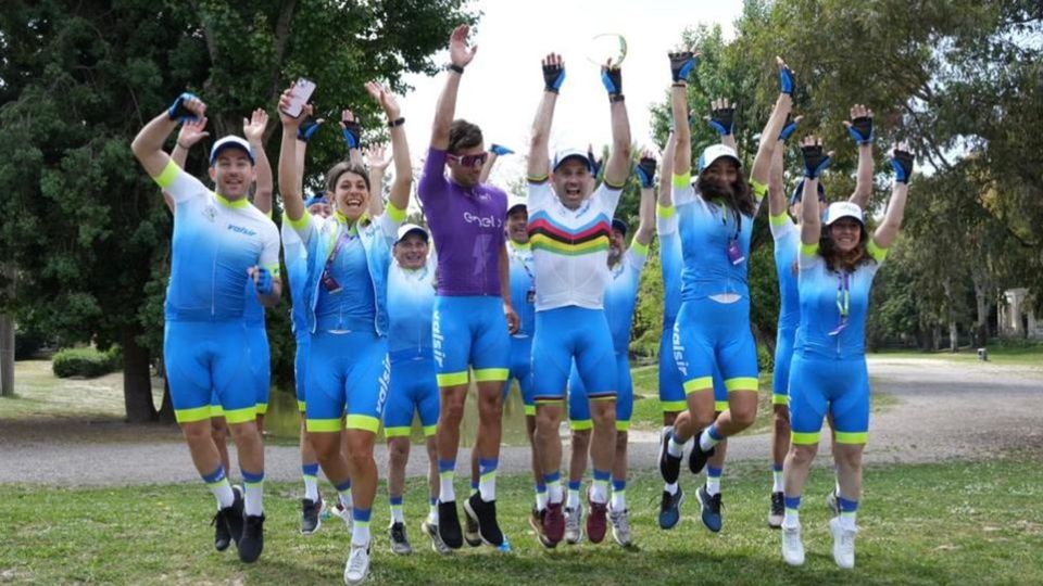 “Giro d’Italia E-bike Il leader è Cantoni “Giro d’Italia E-bike Il leader è Cantoni