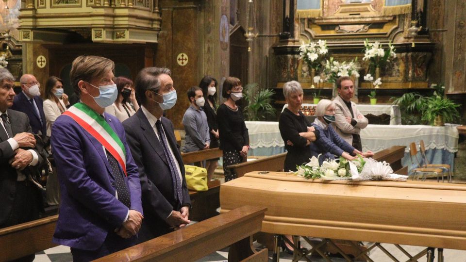 Anche Fontana per l’addio ad Arrigoni Anche Fontana per l’addio ad Arrigoni