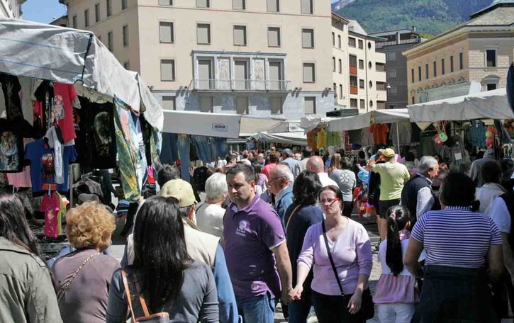 Agricoltura biologica della montagna alpina Sondrio la capitale