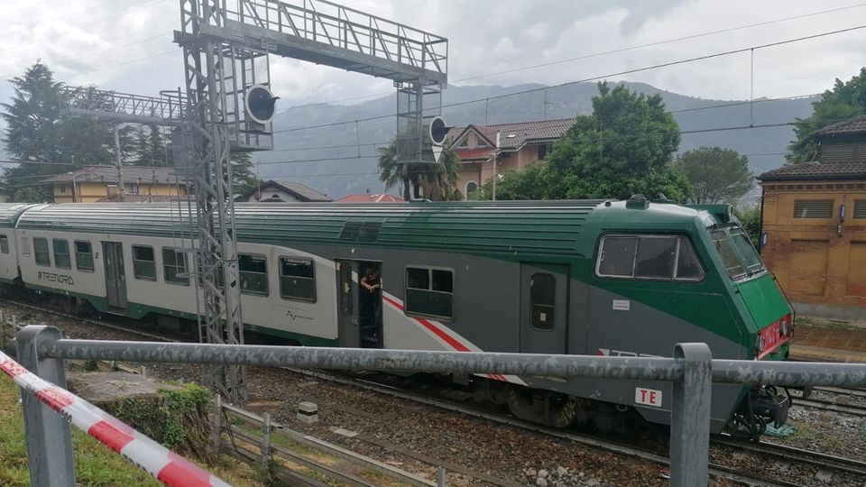 Travolto dal treno a Morbegno Travolto dal treno a Morbegno