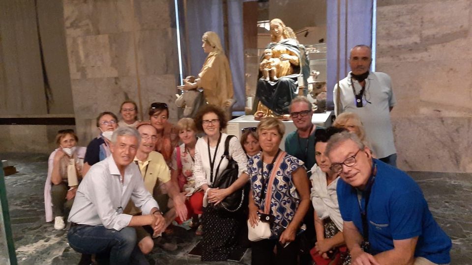 Vergine di Grosotto in mostra a Napoli. E quaranta parrocchiani la raggiungono Vergine di Grosotto in mostra a Napoli. E quaranta parrocchiani la raggiungono