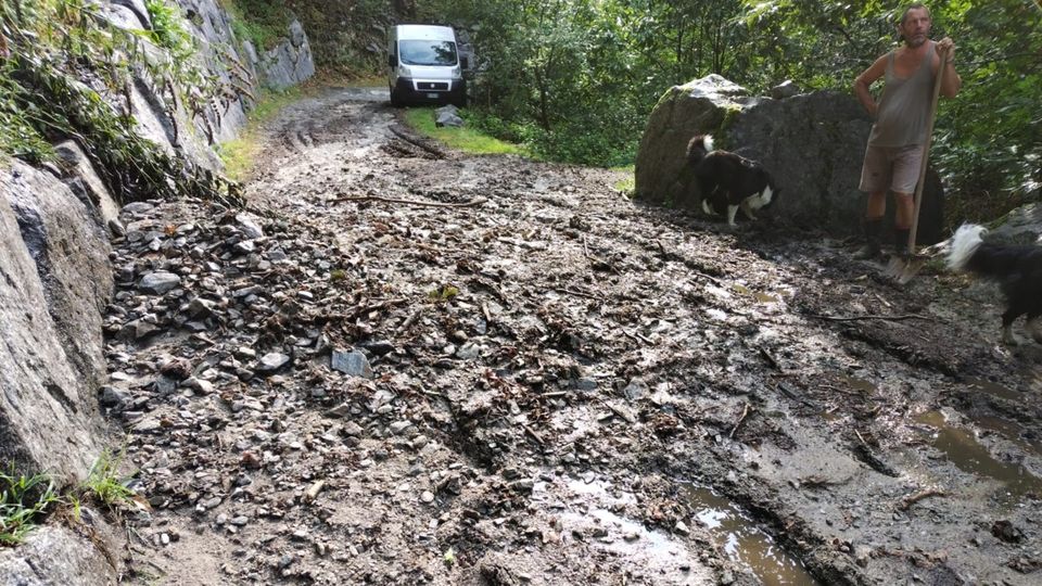 Non piove mai. Ma basta un temporale e tornano le frane: Val Zebrù chiusa Non piove mai. Ma basta un temporale e tornano le frane: Val Zebrù chiusa
