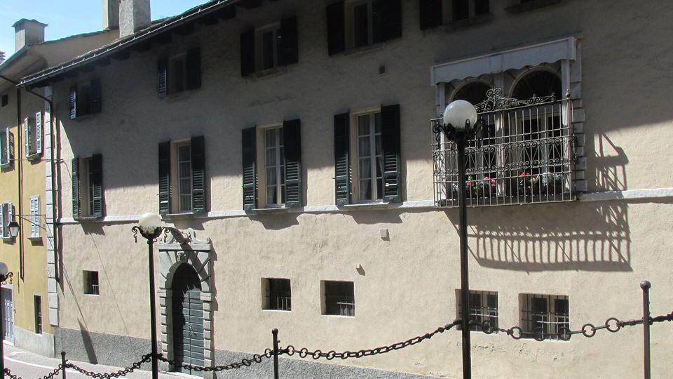 Viaggio tra i palazzi di Chiavenna dei nobili Pestalozzi Viaggio tra i palazzi di Chiavenna dei nobili Pestalozzi