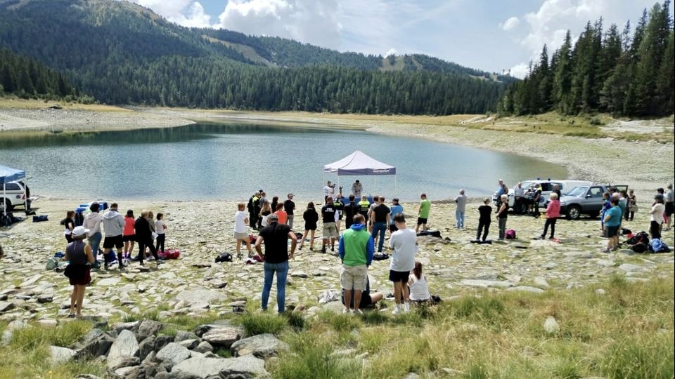 Lago Palù profondo solo cinque metri Lago Palù profondo solo cinque metri